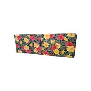 Poinsettia Table Placemats (Lot Of 2) Floral Holiday Christmas